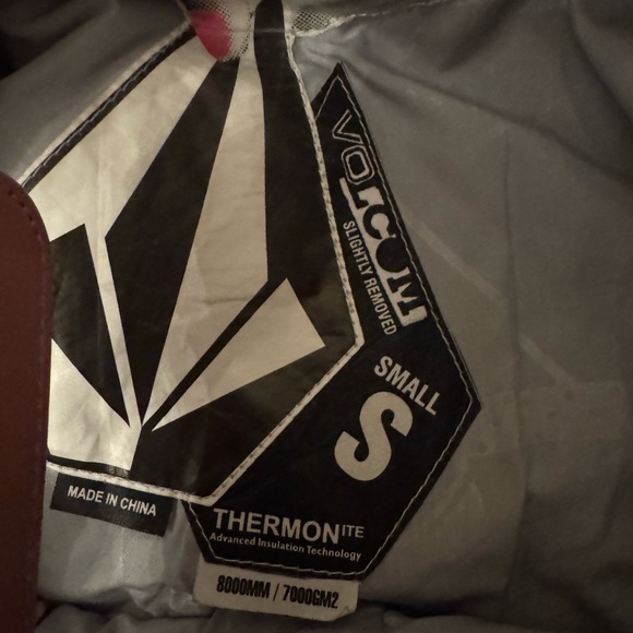 Volcom Gray ski pants size S with Logo in like new condition,high quality - Picture 5 of 11